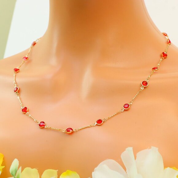 Minimalist Necklace, Sleek & Modern Design, Women’s Fashion, YC110452-N - Picture 6 of 10